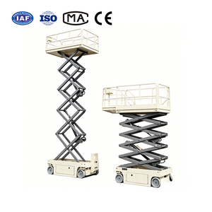Plataforma Elevadora de Tijera Hidráulica Eléctrica Autopropulsada Ali de 20, 30 y 40 pies con Certificación CE MRT-SS10, Capacidad de 1000 kg, de Aluminio - Product Image 5