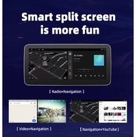 Radio de Coche Android de 12.3 Pulgadas y 2 Din con GPS para Chevrolet Cruze 2008-2014, Reproductor de Video Estéreo con Pantalla Táctil, Carplay, BT, FM y 4G SIM