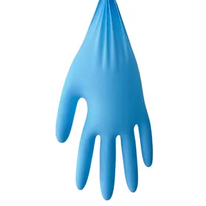 GMC 9 Inch Nitrile Gloves Manufacturers Powder Free Wholesale Bulk Pure Nitrile Examination Gloves