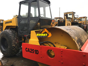 Equipo de construcción pesado usado Dynapac CA251D Rodillo de carretera de segunda mano Máquina usada para la venta - Product Image 3