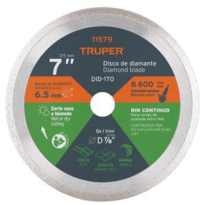 Lama diamantata continua 7 'X 2.2mm per Truper a 170 - Product Image 2