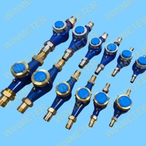 Compteur d'eau multi-jets DN25 en laiton R160 IP68 à réglage externe, vente en gros, certifié CE classe C, spécifications personnalisées - Product Image 4