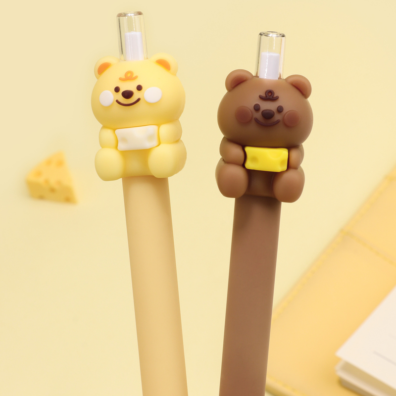 Cute Cheese Bear Shape Pencil Personalized
