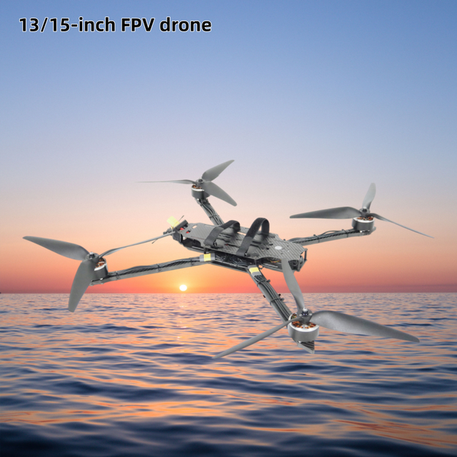 Long Range Professional FPV Drone Over 10KM with 720P HD Camera Brushless Motor Carbon Fiber for Outdoor Use