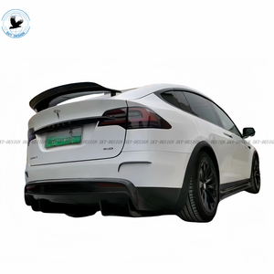 Nouveau Kit Carrosserie en Fibre de Carbone SKY-DESIGN Direct Usine pour <span class=keywords><strong>Tesla</strong></span> Model <span class=keywords><strong>X</strong></span> 60D 75D <span class=keywords><strong>90D</strong></span> : Pare-chocs, Lame Avant, Diffuseur Arrière, Spoiler - Product Image 6