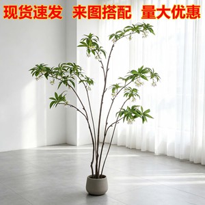 Arbre Banyan Artificiel en Pierre d'Eau Dream Castle 120cm 150cm 180cm 210cm Plante d'Intérieur en Pot pour Décoration de Sol - Product Image 5