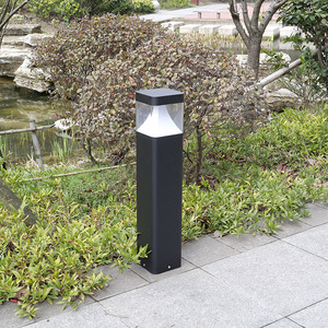 Lampada da Giardino <span class=keywords><strong>a</strong></span> LED 12W in Alluminio, Illuminazione Paesaggistica Impermeabile IP65, Quadrata Nera <span class=keywords><strong>a</strong></span> <span class=keywords><strong>Batteria</strong></span> per Prato/Villa/Giardino/Cortile - Product Image 6