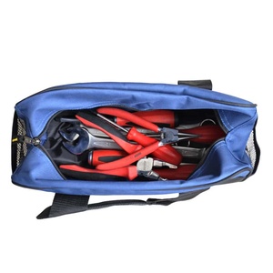 Oxford <b>Tool</b> <b>Bag</b> Blue Black Zipper Closure Durable Portable Storage Simple Style - Product Image 5