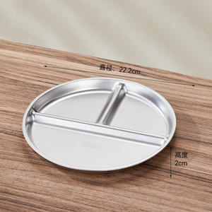 <span class=keywords><strong>จาน</strong></span><span class=keywords><strong>แบ่ง</strong></span>ช่องแบบตะวันตกสามช่องสำหรับอาหาร<span class=keywords><strong>จาน</strong></span><span class=keywords><strong>อาหาร</strong></span>ข้าวสาลีทำจากฟางข้าวสาลีถาดอาหารเครื่องใช้ในครัว - Product Image 6