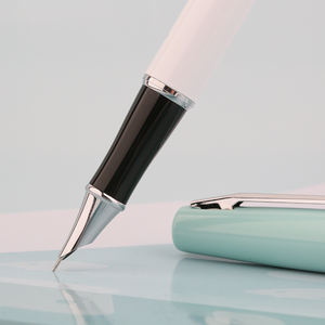 MAJOHN Xingzhi stylo à plume de baleine bleue pour étudiants, écriture et pratique de la peinture de cuisson en métal, stylo à plume d'art fabriqué en chine - Product Image 4