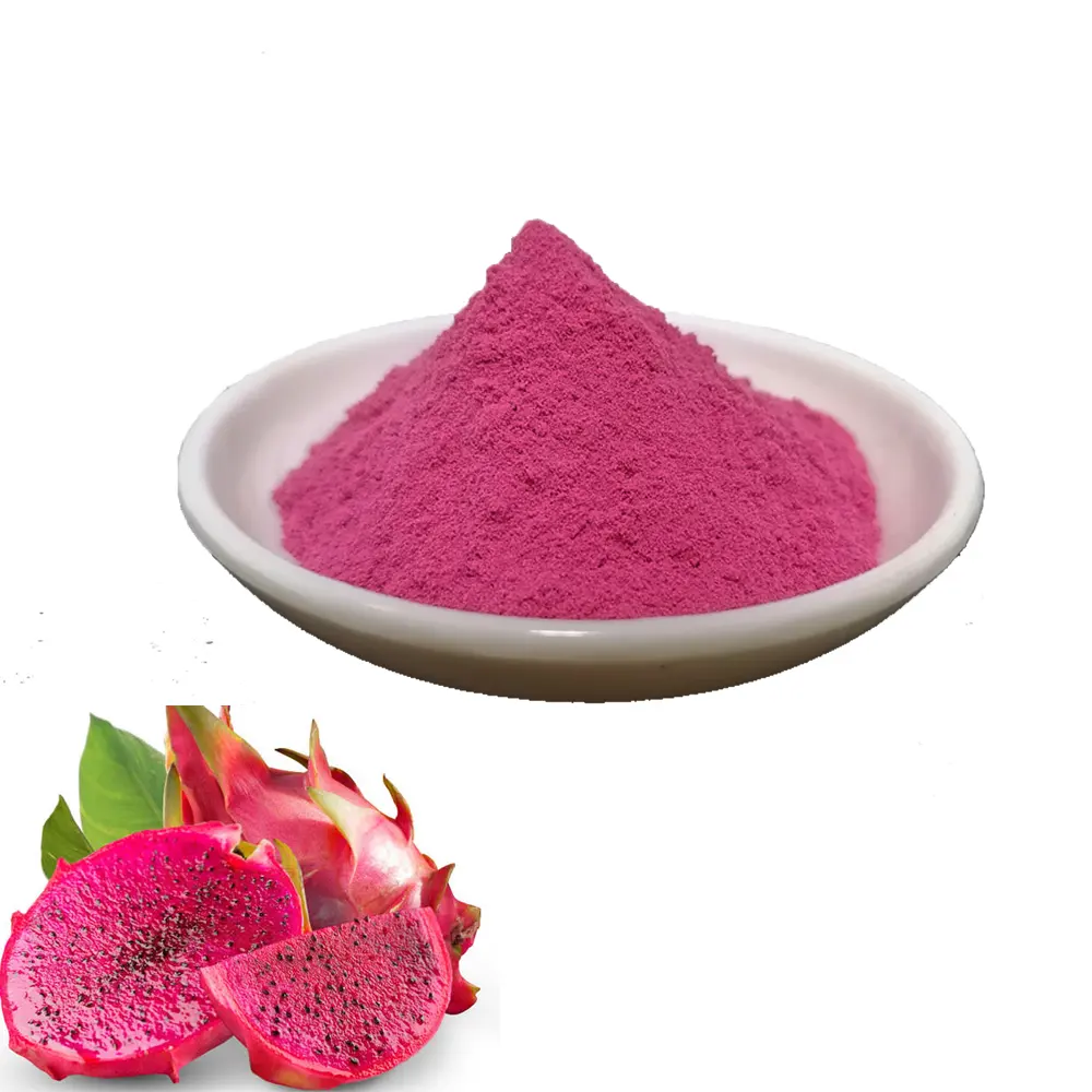 Floor price hot sale pink pitaya powder trusted quality red dragon fruit powder with available samples