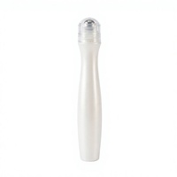 Flacon roll-on pour crème pour les yeux en PETG, emballage cosmétique, 15 ml, couleur personnalisée, contenant pour sérum