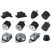 Supports de compression en caoutchouc personnalisés Supports sandwich amortisseurs Pare-chocs Isolateurs Goujon à vis Support en caoutchouc anti-vibration