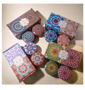 Posision เทียนหอมระเหยชนิดดีบุก4.4ออนซ์เทียนไขถั่วเหลืองดอกไม้แห้งเทียนวันเกิดคริสต์มาสไร้ควันกลิ่นหอมธรรมชาติหรูหราของขวัญ - Product Image 6