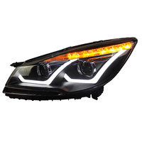 JIEHAO pour Kuga MK2 2013-2016 : Phares LED améliorés Plug-and-Play 12V avec nouveaux feux de jour (DRL)