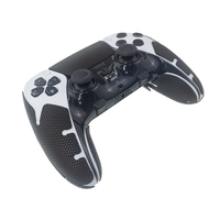 Nouveau Design : Housse de Manette Antidérapante en Cuir PU Noir pour Joystick PS5
