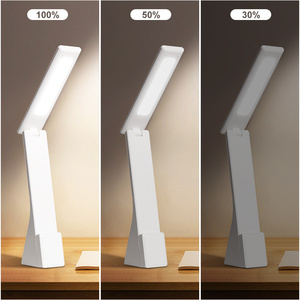 <span class=keywords><strong>2022</strong></span> LED lampe de bureau support pour téléphone portable Dimmable DC5V USB charge/Rechargeable 3 Modes lampe de Table pliante enfants lampe de lecture - Product Image 5