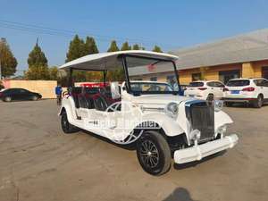 Venta Directa de Auto Eléctrico Clásico Vintage para Turismo Panorámico, 8 Asientos, Batería de Plomo-Ácido, Velocidad Ajustable 28-35km/h, 80-100km de Autonomía - Product Image 6