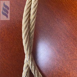 Copper Plated Wire Saw Wire Rope 6*19 + iwrc-4.9mm Cutting Diamond Marble - Product Image 4