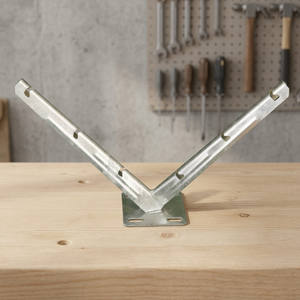 Soporte en V para Alambre de Púas XPOEDSWAKT, Galvanizado en Caliente, Resistente, Compatible con Alambre de Púas en Espiral - Product Image 3