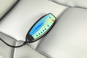 Chaise de bureau pivotante chauffante avec massage à 7 points, fauteuil inclinable de direction, vente directe d'usine Anji - Product Image 6