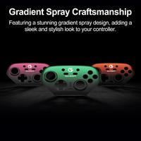 Plaque frontale pour manette Gamesir Super Nova, design magnétique, boutons ABXY à retour silencieux, finition par pulvérisation dégradée