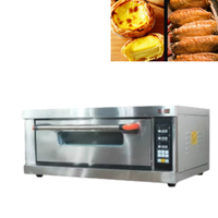 Four à pâtisserie de grande taille, four à pain à 3/1/2 étages, four électrique à gaz à double plateau, four à pâtisserie, four pour la cuisson de pizzas