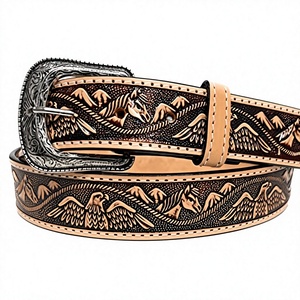 Cinturones de Cuero Genuino para Mujer, Marca Wanshui, de Alta Calidad, Estilo Vintage, con Hebilla Delgada, de Lujo, para Vestidos, Casuales, Formales, para Jeans - Product Image 4