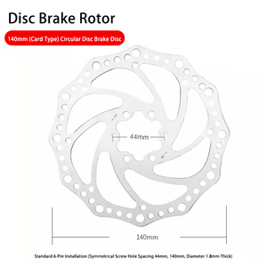 Support de frein de vélo à disque fixe, flange de frein à disque 44-48 mm, support de conversion 6 pôles - Product Image 4