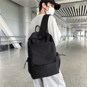 กระเป๋าเป้สะพายหลัง Strive Simple สำหรับผู้ชายและนักเรียน ขนาด 15 นิ้ว สำหรับใส่คอมพิวเตอร์ เดินทาง พักผ่อน สีดำล้วน ฤดูหนาว 2023 - Product Image 1