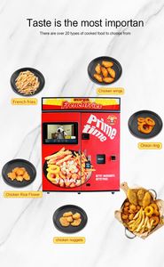Máquina Expendedora Inteligente de Autoservicio 24 Horas para Pollo, Papas Fritas, Tacos y Snacks, con Pantalla Táctil de 32 Pulgadas y Gestión Basada en la Nube - Product Image 4
