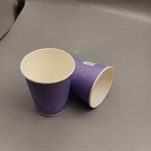 Gobelet en papier kraft jetable, revêtu de PE/PLA, pour boissons chaudes, café et thé - Product Image 1
