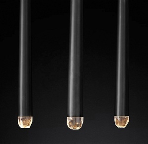 Lustre rectangulaire avec tube lumineux linéaire <span class=keywords><strong>AQUITAINE</strong></span> à bande adhésive - Product Image 4