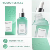 Minyak Rambut Organik Rosemary Revitalizing Leaderhair, Menutrisi & Memperbaiki Rambut, Ekstrak Tumbuhan untuk Rambut Kering & Mengembang 60ml Grosir
