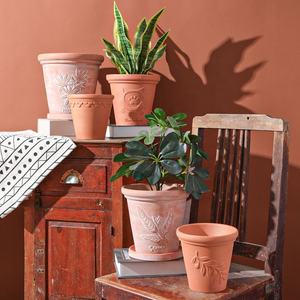 Offre Spéciale terre cuite argile planteur intérieur extérieur Pot de jardin <span class=keywords><strong>pour</strong></span> plantes <span class=keywords><strong>succulentes</strong></span> cactus fleur d'olive sol suspendu utilisation en gros - Product Image 4