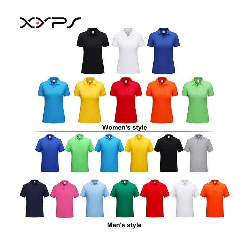 Vêtements en coton personnalisés broderie imprimée en coton de haute qualité OEM logo uni vierge t-shirt polo pour hommes 230 gsm t-shirts cbj-l