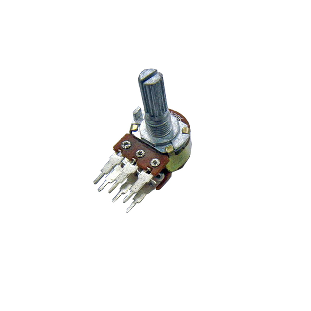 B250k Potentiometer B20k Volume Control d Shaft Withwasher 6 Pin B203 Slide Suppliers B200k B22k Wire Potentiometer 5 Kohm