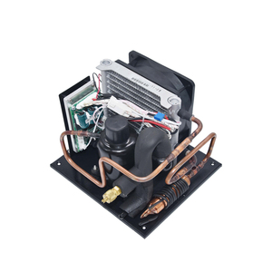Piezas de refrigeración pequeñas R134a, unidad de condensación CC de <span class=keywords><strong>24</strong></span> voltios - Product Image 1