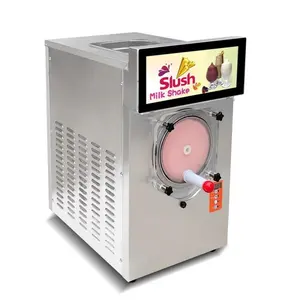 Commercial slush machine Voltage 220v power 1.8KW Stainless steel material slush machine commercial