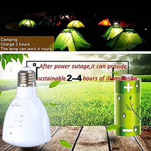HA CONDOTTO LA Luce Di Emergenza HA CONDOTTO LA Lampadina E27 Intelligente HA CONDOTTO LA Lampada 5W Batteria Ricaricabile Lampada <span class=keywords><strong>per</strong></span> L'illuminazione Esterna Bombillas Torcia Elettrica - Product Image 6
