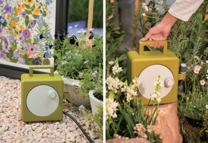 Carrete de <span class=keywords><strong>manguera</strong></span> de agua retráctil MINI para jardín con <span class=keywords><strong>manguera</strong></span> de 10 m, para riego de jardines y hogar, tamaño pequeño para fácil almacenamiento. - Product Image 4