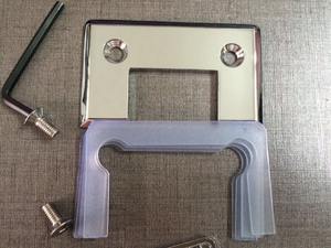 Buen Precio no cavar 90 grados pivote Puerta de ducha de vidrio bisagra para puertas de Ducha - Product Image 6