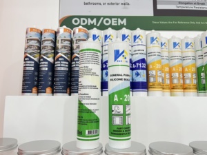 กาวซิลิโคนอะซิโตซีประสิทธิภาพสูง แห้งเร็ว กาวซิลิโคนชนิดกรด สำหรับซีลกระจก ตู้ปลา หน้าต่าง ประตู - Product Image 2