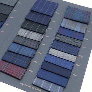 ชุดสูทผ้าขนแกะ Merino ขนแกะ Rts 30% W 70% P ผ้าโพลีเอสเตอร์สำหรับผู้ชาย - Product Image 1