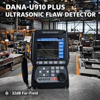 Détecteur de défauts ultrasonique portatif DANA U910 Plus NDT, résolution 26 dB, grossissement 20x pour la détection des défauts industriels