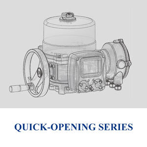 Attuatore Elettrico Motorizzato a Quarto di Giro IP67 OEM di Fabbrica, Segnale di Feedback 4-20mA DC, Centrale Elettrica - Product Image 2