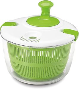 5-Qt Large <span class=keywords><strong>Salade</strong></span> Spinner Préparation Rapide Légumes Fruits Passoire Passoire Rapide Verts Laitue pour <span class=keywords><strong>Salade</strong></span> Légumes Fruits Plastique - Product Image 6