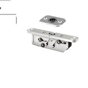 Herrajes de Acero Inoxidable para Puertas Deslizantes de Diseño Moderno para Cocina y Baño, Resorte de Piso de 500 kg, Rotación de 360 Grados - Product Image 1