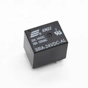 Hot bán ô tô Rơ Le SRA-24VDC-AL 24V 20A T74 4pin Dip gốc