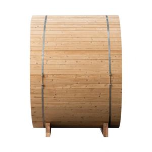 Sauna extérieur en cèdre le plus vendu, sauna extérieur en forme de baril, sauna vapeur extérieur pour la maison et le commerce, cabine de sauna extérieure - Product Image 4